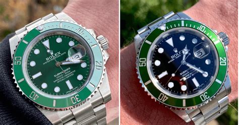 difference rolex kermit and starbucks